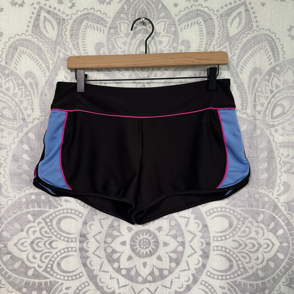 Nice $36 Avia Yoga Fitness Workout Shorts Black Blue Pink Stretch M